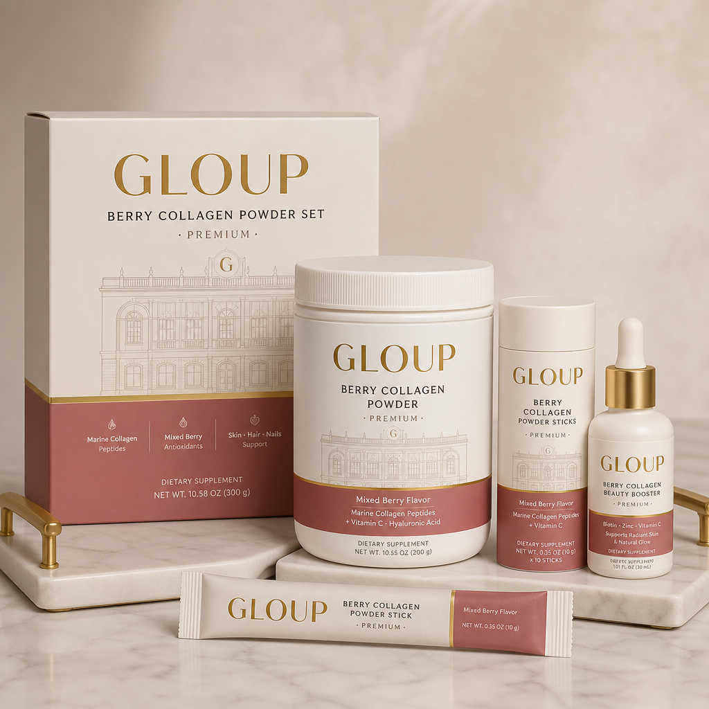 Berry Collagen Powder Set